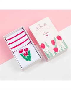 Набор женских носков «Life“ 2 пары, размер 36-39 (23-25 см) Kaftan