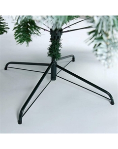 Искусственная ёлка с инеем «. Ягодка», 240 см, d нижнего яруса 145 см, 1577 ПВХ веток на крючках Зимнее волшебство