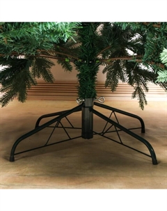 Искусственная ёлка голубая «. Эксклюзив», 240 см, d нижнего яруса 165 см, 1831 смешанная ветка шарнирная Зимнее волшебство