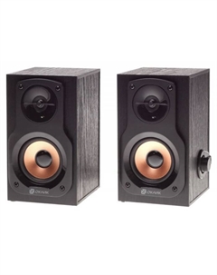 Колонки Оклик OK-162 2.0 черный 8Вт Oklick