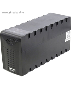 Источник бесперебойного питания Raptor RPT-600AP, 360 Вт, 600 ВА, чёрный Powercom