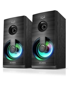 Колонки Sven SPS-512 2.0 черный 6Вт