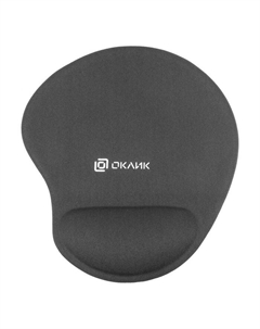 Коврик для мыши Оклик OK-RG0550-GR Мини серый 220x195x20мм Oklick