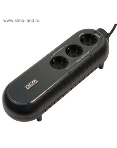 Источник бесперебойного питания WOW 300, 165 Вт, 300 ВА, чёрный Powercom