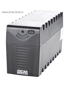 Источник бесперебойного питания Raptor RPT-600A, 360 Вт, 600 ВА, чёрный Powercom