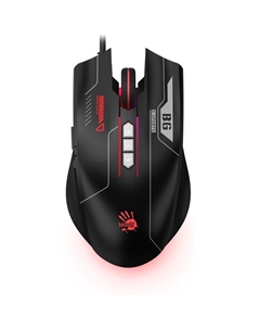 Мышь A4Tech Bloody ES7, оптическая, проводная, 6000dpi, USB, чёрный A4tech