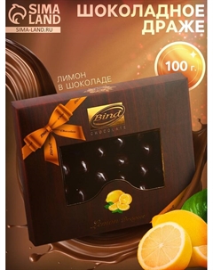 Шоколадное драже «Лимон в шоколаде»‎, 100 г Bind chocolate