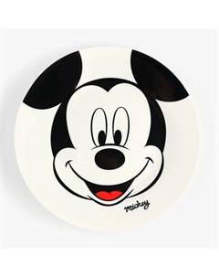 Тарелка плоская детская «Mickey», 20 см, керамика, Микки Маус Disney