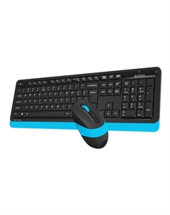 Комплект клавиатура и мышь A4Tech Fstyler FG1010, беспровод, мембранный,2000 dpi,USB, чёрная  91662 A4tech