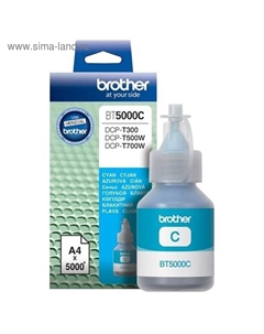 Чернила Brother BT5000C голубой для Brother DCP-T300/T500W/T700W (5000стр.)