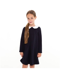 Платье для девочки, цвет синий, рост 122 см Мануфактурная лавка