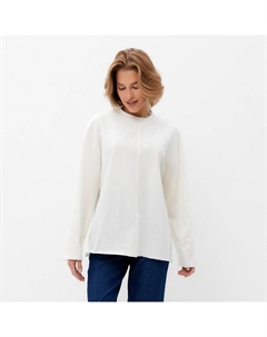 Лонгслив женский : Basic line цвет экрю размер 50 Minaku