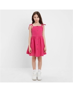 Сарафан для девочки, фуксия, рост 140 см Minaku