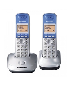 Радиотелефон Dect Panasonic KX-TG2512RUS серебристый, АОН