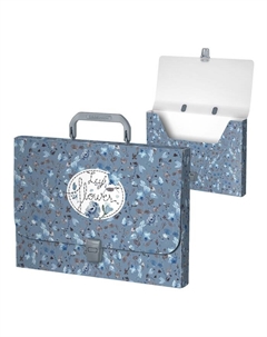 Папка-портфель А4, 1 отделение, Frozen Beauty, до 350 листов, с рисунком Erichkrause