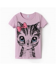 Сорочка ночная для девочки, розовая, рост 104 см Bonito