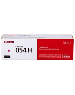 Картридж Canon 054 H M 3026C002 (MF645Cx/MF643Cdw/621Cw), для Canon 2300 страниц, пурпурный
