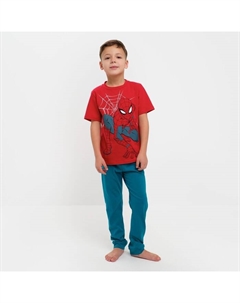 Комплект для мальчика (футболка, брюки) «Человек-паук»,, рост 98-104 (30) Marvel