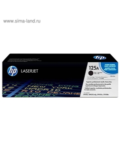 Картридж HP 125A CB540A для CLJ CP1215/CP1515/CP1518 (2200k), чёрный Hp