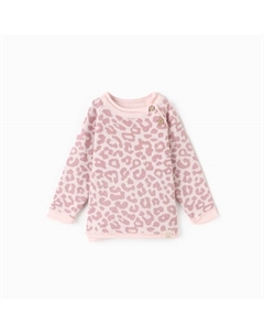 Джемпер вязаный Leo Baby рост 80-86 см, розовый Крошка я