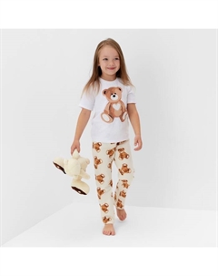 Пижама детская «Мишка», размер 30 (98-104 см) Kaftan