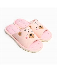 Тапочки женские открытые, размер 38/39 Smile of milady