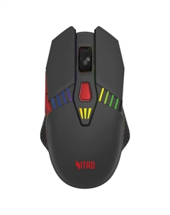 Мышь Acer Nitro OMR305 черный оптическая (3200dpi) беспроводная BT/Radio USB (6but)