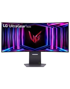 Монитор LG 34" UltraWide 34GS95QE-B черный OLED LED 21:9 HDMI M/M матовая HAS Piv 275cd 178  107990 Lg