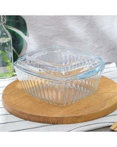 Форма для выпечки запекания из жаропрочного стекла Borcam, 3 л Pasabahce