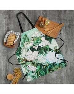 Фартук «» Rose, 58×68 см, 100% п/э Этель