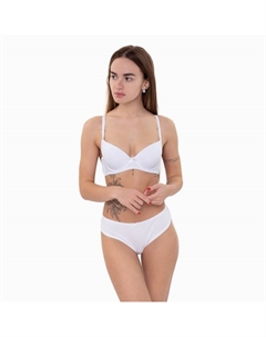 Бюстгальтер женский, цвет белый, размер 80В Вайт коттон