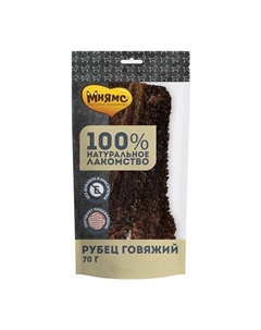 Лакомство «» для собак, рубец говяжий, 70 г Мнямс