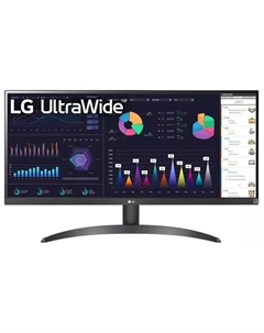 Монитор LG 29" UltraWide 29WQ500-B черный IPS LED 21:9 HDMI матовая 1000:1 250cd 178гр/178г  108279 Lg