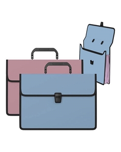 Папка-портфель А4, 2 отделения, "Matt Manga", микс Erichkrause