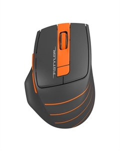 Мышь A4Tech Fstyler FG30 серый/оранжевый оптическая (2000dpi) беспроводная USB (6but) A4tech