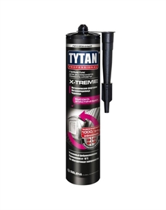 Клей X-treme, для экстренного ремонта кровли, прозрачный, 310 мл Tytan