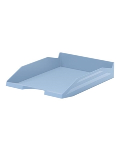 Лоток для бумаг горознтальный Office Manga, голубой Erichkrause