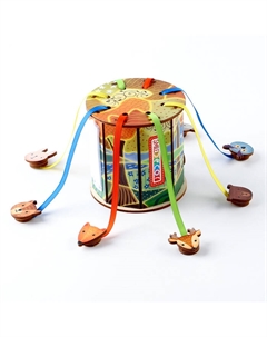 Игра по системе Монтессори «Бизиборд Сказочный лес» Smile decor