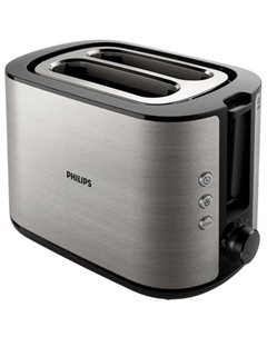 Тостер Philips HD2650, 950Вт, 8 режимов, 2 отдела, серебристый