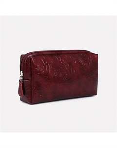 Косметичка на молнии, цвет бордовый Textura