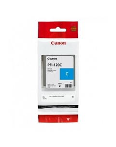 Картридж струйный Canon PFI-120C 2886C001 голубой для Canon imagePROGRAF TM-200/205(130мл)