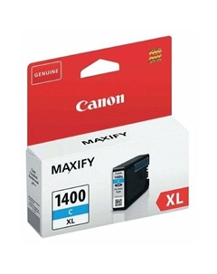 Картридж струйный Canon PGI-1400XLC 9202B001 голубой для Canon Maxify МВ2040/2340