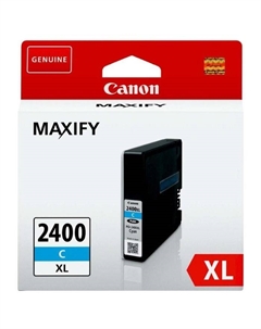 Картридж струйный Canon PGI-2400XLC 9274B001 голубой для Canon iB4040/МВ5040/5340