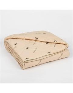 Одеяло всесезонное «Верблюжья шерсть», размер 140×205 ± 5 см, 200 г/м², чехол тик Адамас