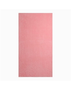 Полотенце махровое Romance, 100×150 см, хлопок 100%, розовое Дм-люкс