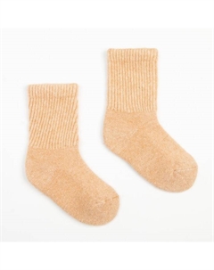 Носки детские с пухом верблюда, бежевые, размер 3 (3-4 года) Eurowool