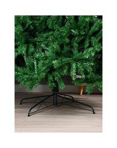 Искусственная ёлка «. Сибирская», 270 см, d нижнего яруса 170 см, 3186 ПВХ ветки на крючках Зимнее волшебство