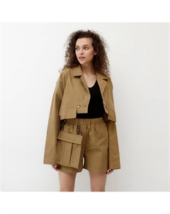 Шорты женские : Casual Collection, бежевые, размер 44 Minaku