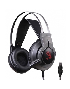 Наушники с микрофоном A4Tech Bloody G437 черный 1.8м мониторные оголовье (G437) A4tech