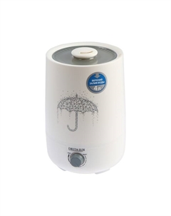 Увлажнитель воздуха DELTA LUX DE-3704, ультразвуковой, 30 Вт, 4 л, до 45 м2, арома, белый Delta